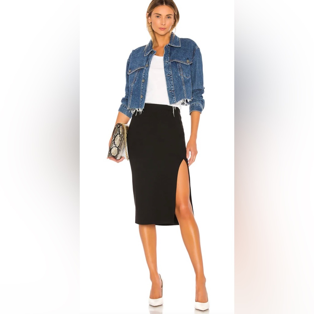 Rebecca Minkoff black pencil skirt